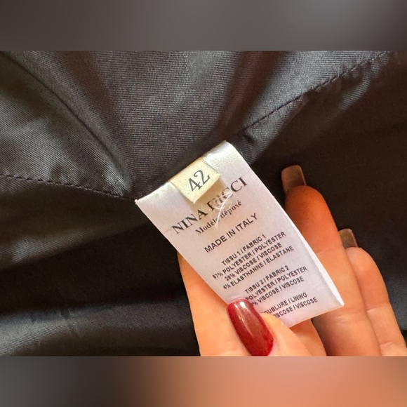 Nina Ricci Beige Blazer Style Jacket - Picture 4 of 12